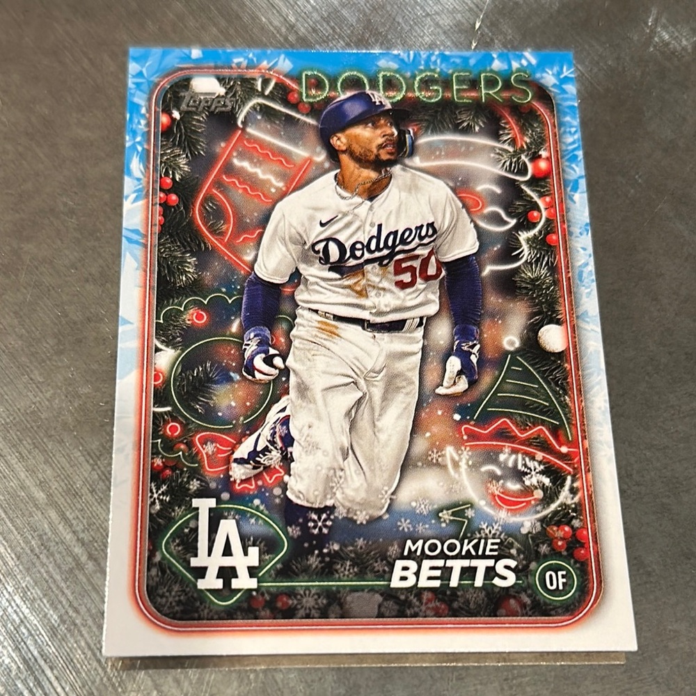 Topps Dodgers Baseball Card